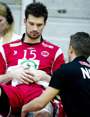 Kjelling strekkskadet - kan miste EM