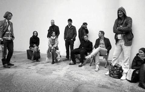 DET KREATVE 3RW-TEAMET:  Fra venstre arkitektene Jakob R�svik, Ingvild Bennet, Susanne Puchberger, Sixten Rahlff, Thomas Pfeffer, Haakon Rasmussen, Espen Folger�, Espen Rahlff, Eirik Astrup og Eva Leonardi.  FOTO: 3RW Arkitekter
