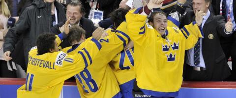Sverige endte 31 �rs gullengsel 10.09 inn i forlengning