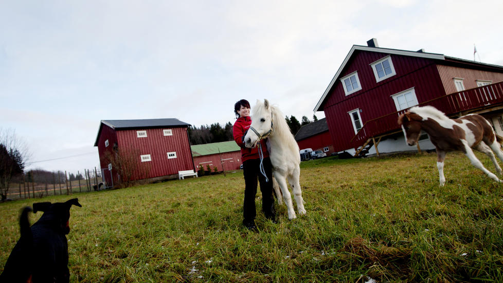 NYSGJERRIG P� FAREN: Linda Bj�rnes har aldri m�tt sin biologiske far, som kommer fra Marokko. Foto: Anita Arntzen / Dagbladet