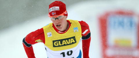 Magnus Krog falt stygt i Oberstdorf