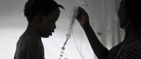 Kolera har kostet nærmere 7000 liv i Haiti