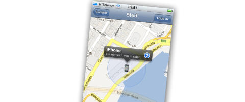 Guidet politiet fram til iphone-tyven