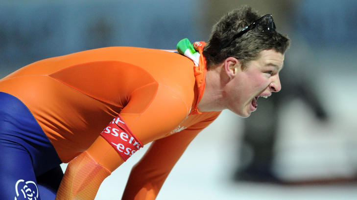 FAVORITT? Nederlandske Sven Kramer. Foto: AFP PHOTO / ATTILA KISBENEDEK