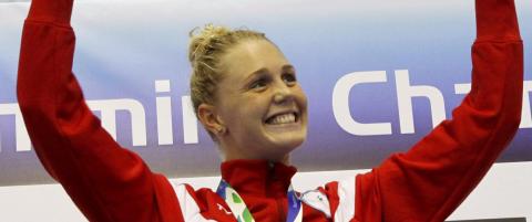 Svømmer kåret til årets navn foran Wozniacki