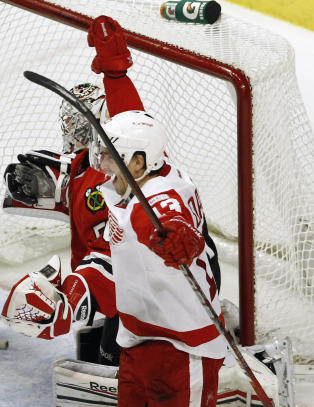 Datsjuk sendte Wings i NHL-tet