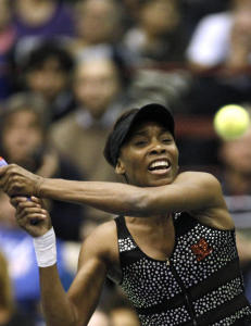 Mer tr�bbel for Venus Williams