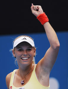 Wozniacki vant etter �grisete� spill