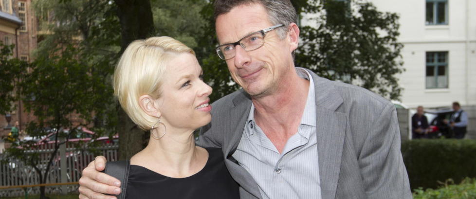 Skrev kj�rlighetsdikt til kona Linn Ullmann