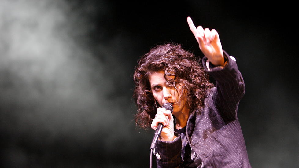 TIL NORGE: Katie Melua under en konsert i Sokndal i 2008. 29. juni kommer hun tilbake til Norge og Oslo. Foto: Erling H�geland / Dagbladet