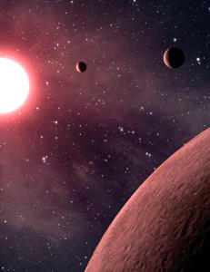 Nasa fant kn�ttlite solsystem med jord-liknende planeter