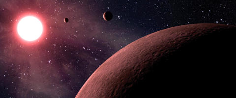 Nasa fant knøttlite solsystem med jord-liknende planeter
