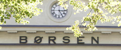 Kanontall på børsen i dag