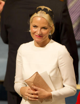 Mette-Marit tvitret dikt til datteren