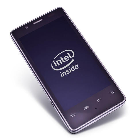 NY MOBILPROSESSOR: Intel lanserte sin nye mobilplattform Medfield, som har en ny type prosessorer for mobiler. Foto: Intel