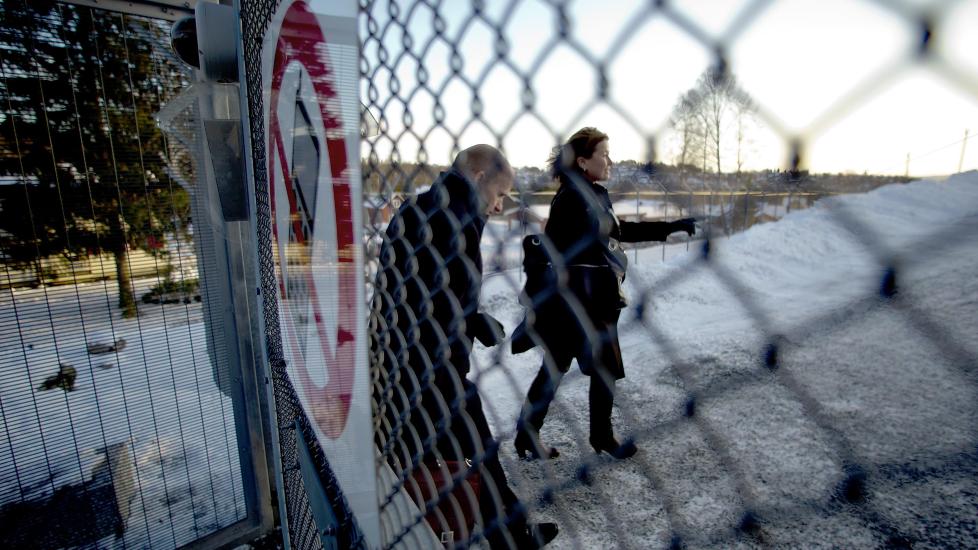 P� VEI INN P� ILA: Geir Lippestad og Vibeke Hein B�ra. Foto: Bj�rn Langsem