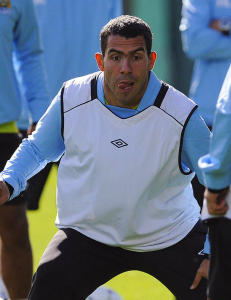Mancini-assistent �pner for Tevez-retur