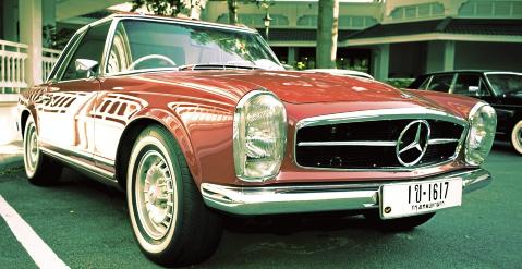 FAVORITT: Dersom du elsker din Mercedes er det helt greit � hente inspirasjon i favorittbilen n�r du skal velge navn til barnet ditt.  Foto: Colourbox