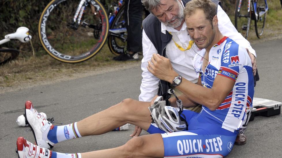 OL-GULL: Den belgiske sykkelstjernen Tom Boonen vil bruke London-OL til � vise at han fortsatt kan levere p� �verste niv�. Foto: EPA / Nicolas Bouvy / Scanpix