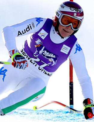 Hjemmeh�p overrasket og slo Lindsey Vonn