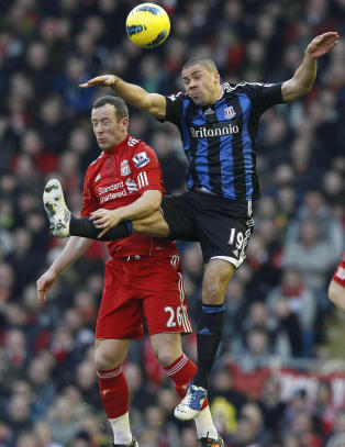 Liverpool med bare ett skudd p� m�l mot Stoke