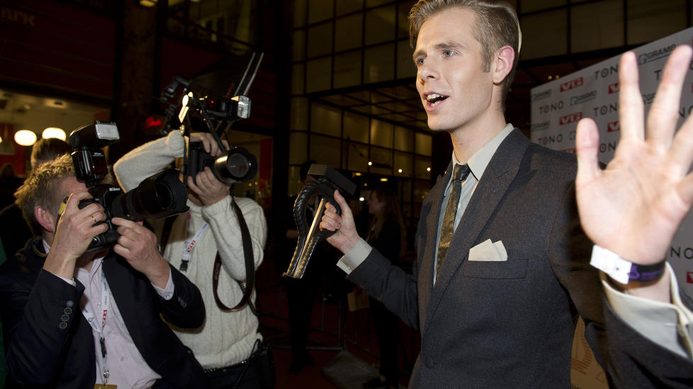 REAGERTE: Lars Vaular vant to Spellemennpriser, men savnet Stein Torleif Bjella i nominasjonen av en av dem. Foto: �istein Norum Monsen / DAGBLADET
