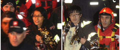 Brudepar reddet etter 24 timer