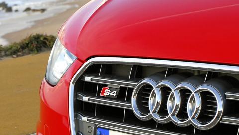 Familiebil Med kj�reegenskaper som en real sportsbil er den blant de r�este familiebilene som er � oppdrive. Foto: Audi.