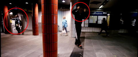 Oslo-folk rundstjeles på T-bane, buss og trikk