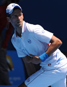 Djokovic lekte seg videre