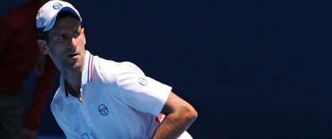 Djokovic lekte seg videre