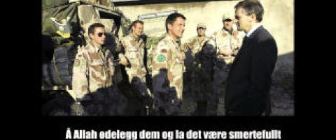 - Demonstrasjonen g�r som planlagt