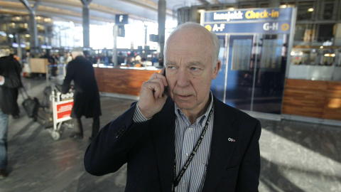 FORN�YD:: - I det siste har ISS gjort et s� godt arbeid at vi har utbetalt flere bonuser til selskapet. Arbeidet har v�rt bedre enn det kontrakten tilsier, sier informasjonssjef Jo Kobro p� Oslo Lufthavn Gardermoen. Foto: BJ�RN LANGSEM/DAGBLADET