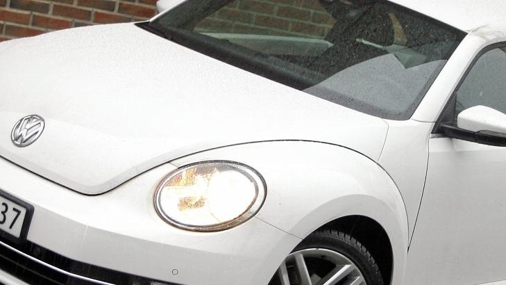 BESTE MODELL: VW Beetle Coup� 1,2 TSI 2012 er den beste bobla som er laget, mener Vi Menn Bils tester. Foto: Petter Handeland