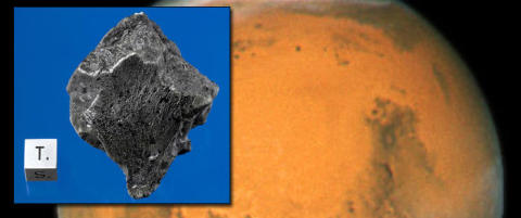 Mars-steiner funnet p� jorda