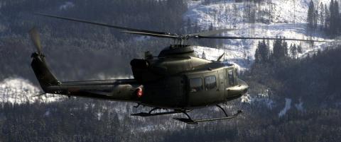 Forsvarets helikoptre i politiaksjon