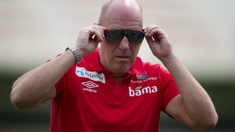 VIL DELE LIGAEN I TO: Toppfotballsjef Nils Johan Semb er et av medlemmene i seriekomiteen, som g�r inn for f�rre lag og delt serie etter 22 matcher. Foto: Erlend Aas / Scanpix
