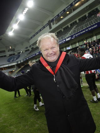 NY MEDALJE? Troms�s trener Per Mathias H�gmo kunne juble i november, og Nilsen ser ikke bort fra at TIL-gjengen kan feire p� nytt neste november. Foto: Tor Erik Schr�der / Scanpix