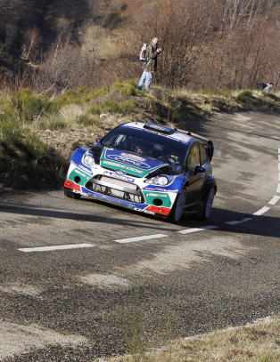 Petter Solberg tok sin f�rste fartspr�veseier
