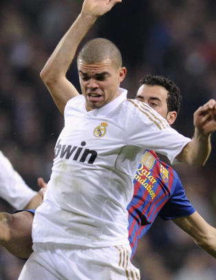 Pepe straffes av Real Madrid