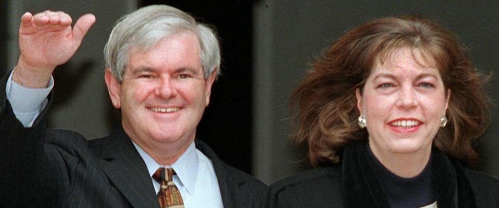 Gingrich ba kona om lov til å beholde elskerinne