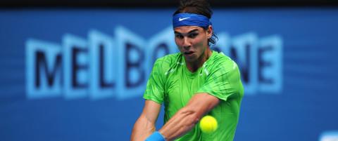 Nadal fortsatt uten sett-tap i Australia