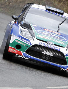 Dekktabbe kostet Petter Solberg over ett minutt