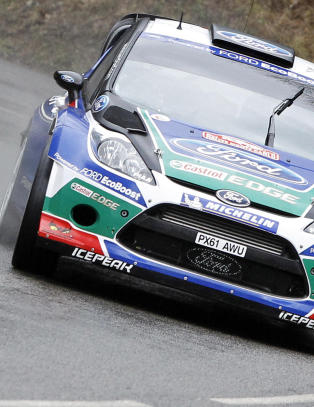 Dekktabbe kostet Petter Solberg over ett minutt