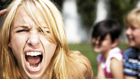 SKADELIG: For mye stress gir barna hodepine og s�vnproblemer. FOTO: Istockphoto