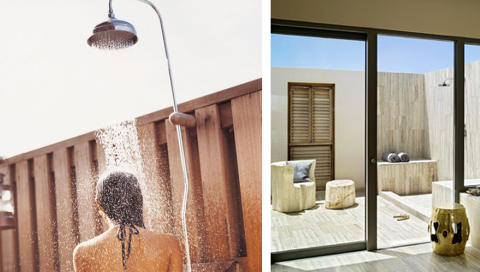 V�TE DR�MMER: Disse dusjene er vel verdt et bes�k.  FOTO: Hotellene