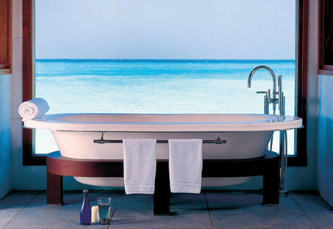 BADEDR�MMER: Det er ikke vanskelig � finne igjen romantikken her. FOTO: Hotellet