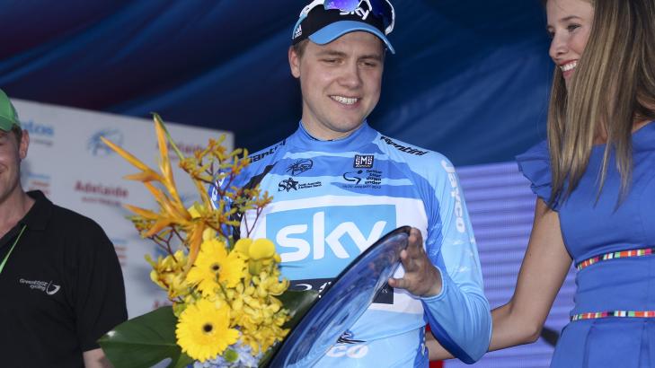 GOD START: Edvald Boasson Hagen starter det nye �ret som vinner av poengtr�ya i etapperittet Tour Down Under i Australia. Han ble nummer sju i sammendraget. Foto: Mark Gunter, AFP/Scanpix