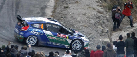 Solberg nummer tre i Rally Monte-Carlo