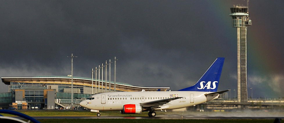 MEST PUNKTLIGE: Flightstats har k�ret Oslo lufthavn Gardermoen til Europas mest punktlige flyplass, og SAS til Europas mest punktlige flyselskap. Arkivfoto: ESPEN R�ST